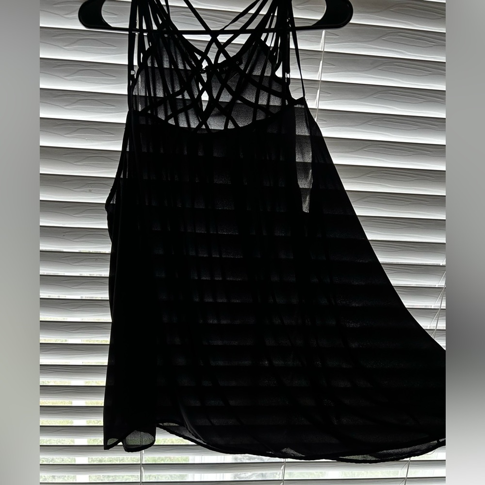 Torrid Lattice front sheer top